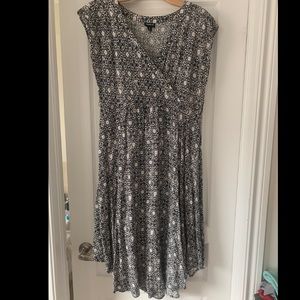 Torrid empire waist light weight midi dress